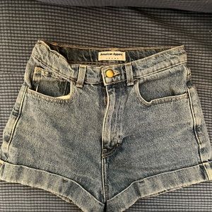 American Apparel Denim Shorts